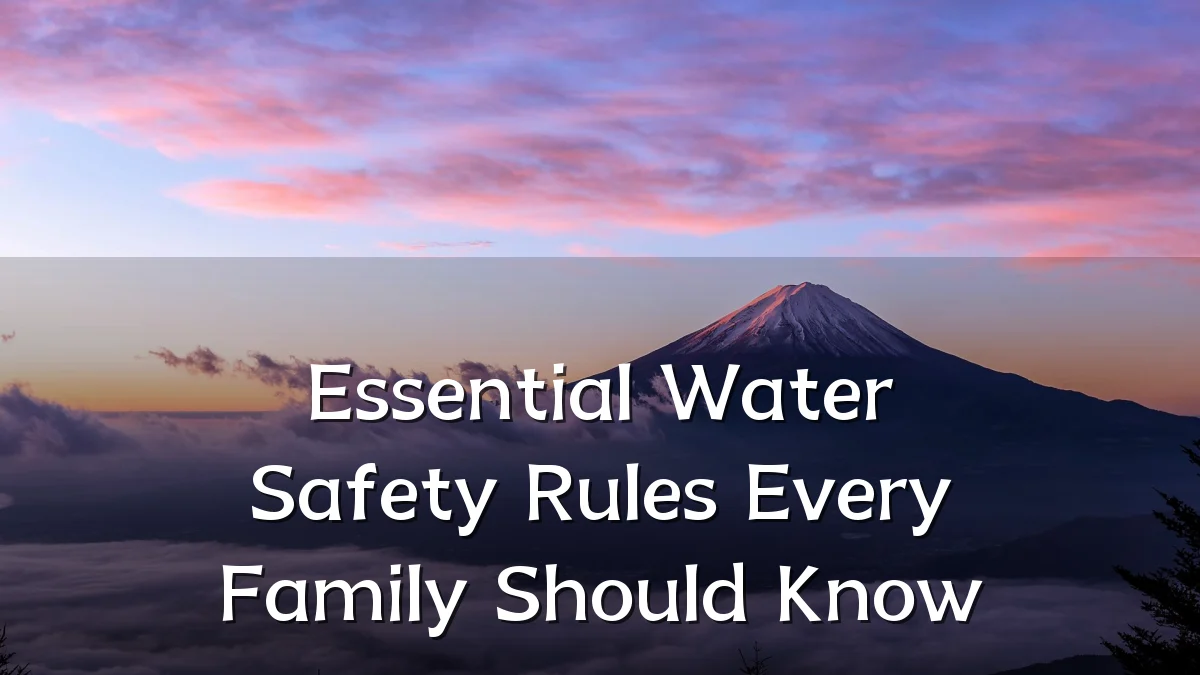 Essential Water Safety Rules Every Family Should Know