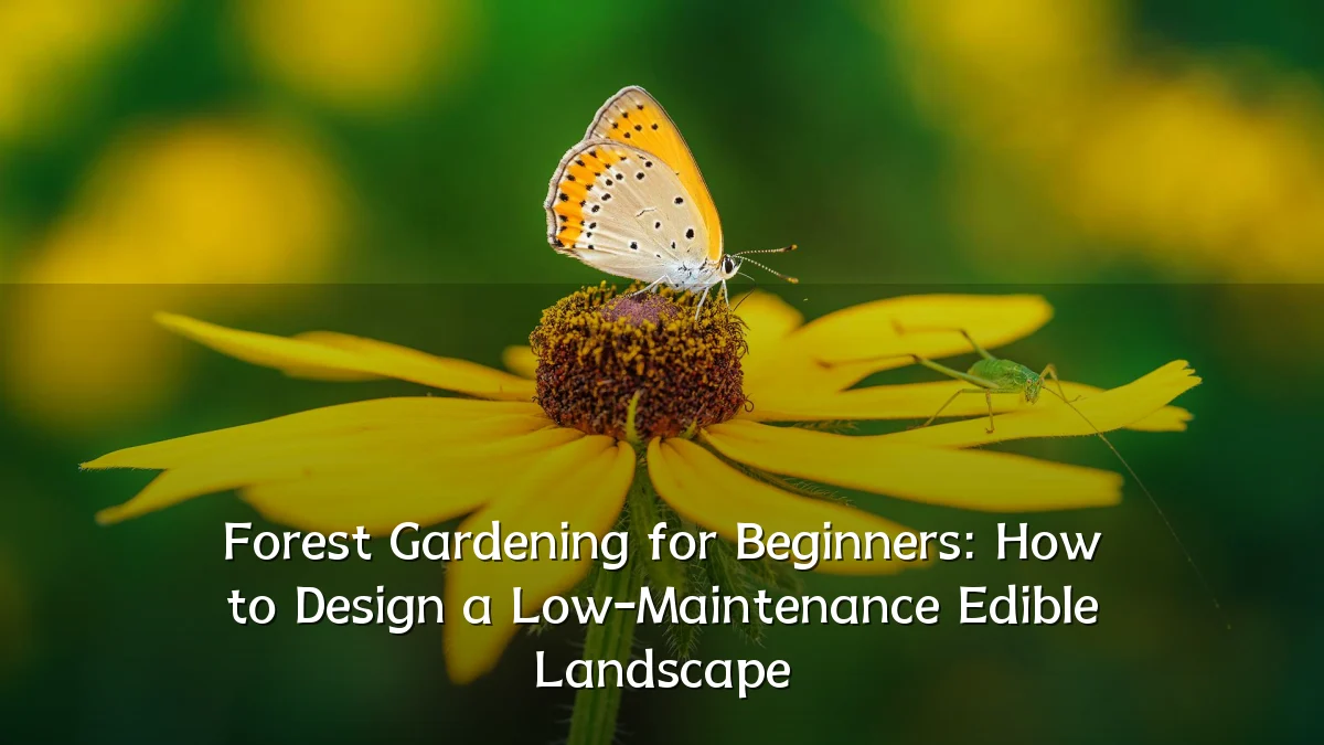 Forest Gardening for Beginners: How to Design a Low-Maintenance Edible Landscape