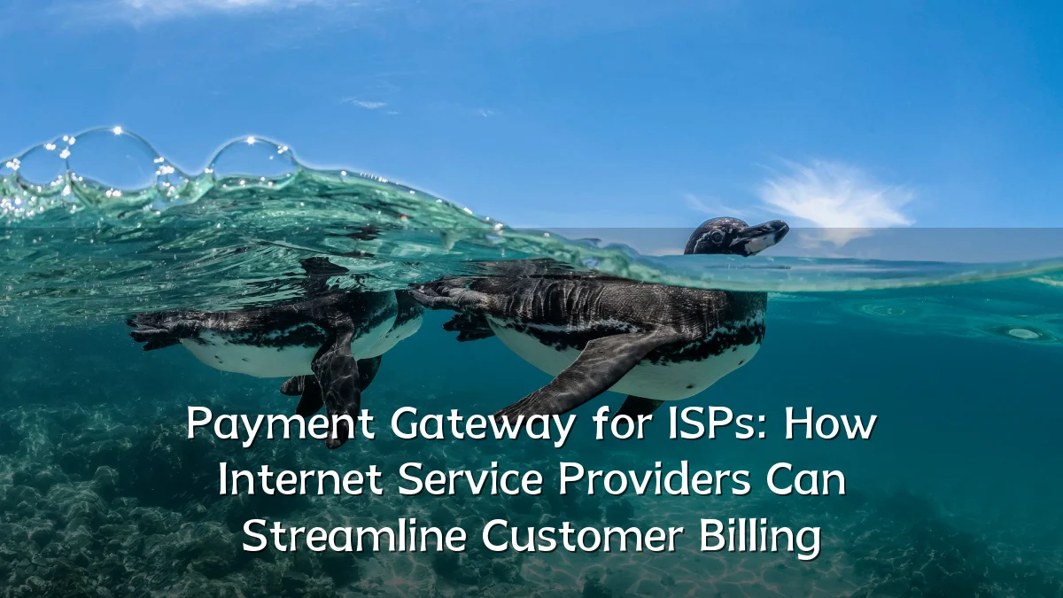 Payment Gateway for ISPs: How Internet Service Providers Can Streamline Customer Billing