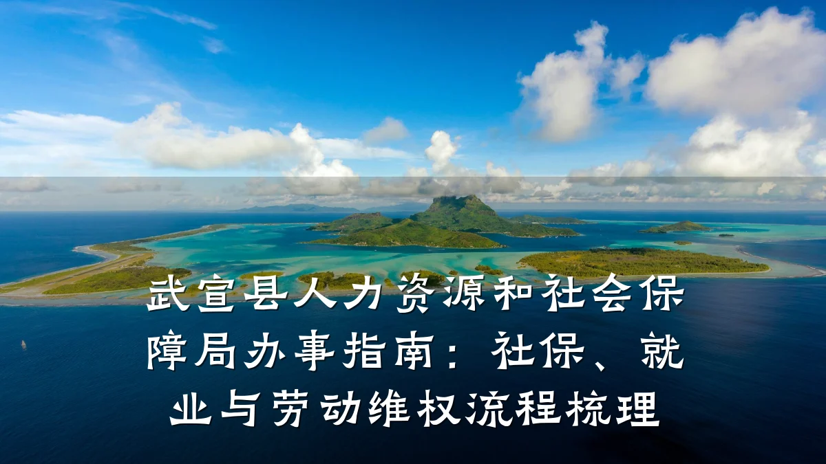 武宣县人力资源和社会保障局办事指南:社保、就业与劳动维权流程梳理