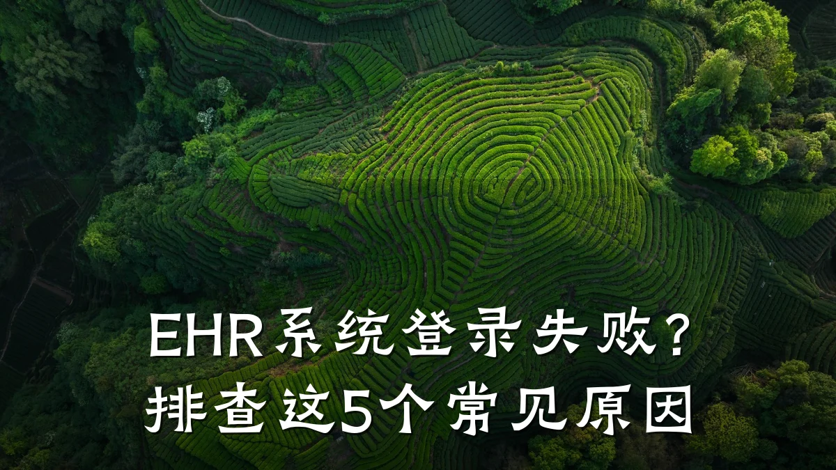 EHR系统登录失败?排查这5个常见原因
