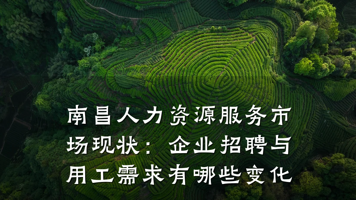 南昌人力资源服务市场现状:企业招聘与用工需求有哪些变化