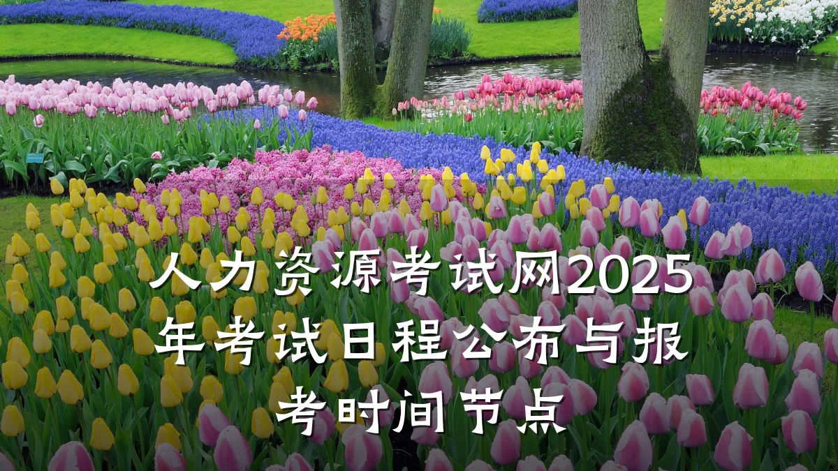 人力资源考试网2025年考试日程公布与报考时间节点