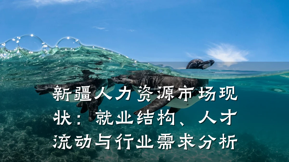 新疆人力资源市场现状:就业结构、人才流动与行业需求分析