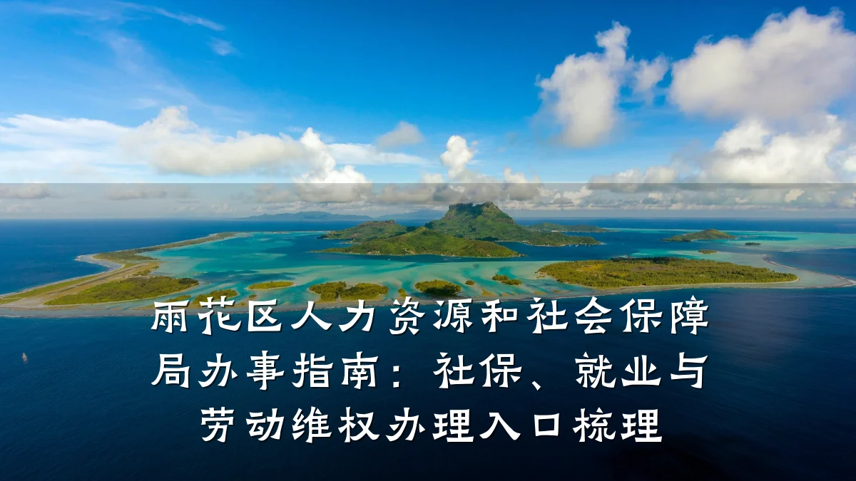 雨花区人力资源和社会保障局办事指南:社保、就业与劳动维权办理入口梳理