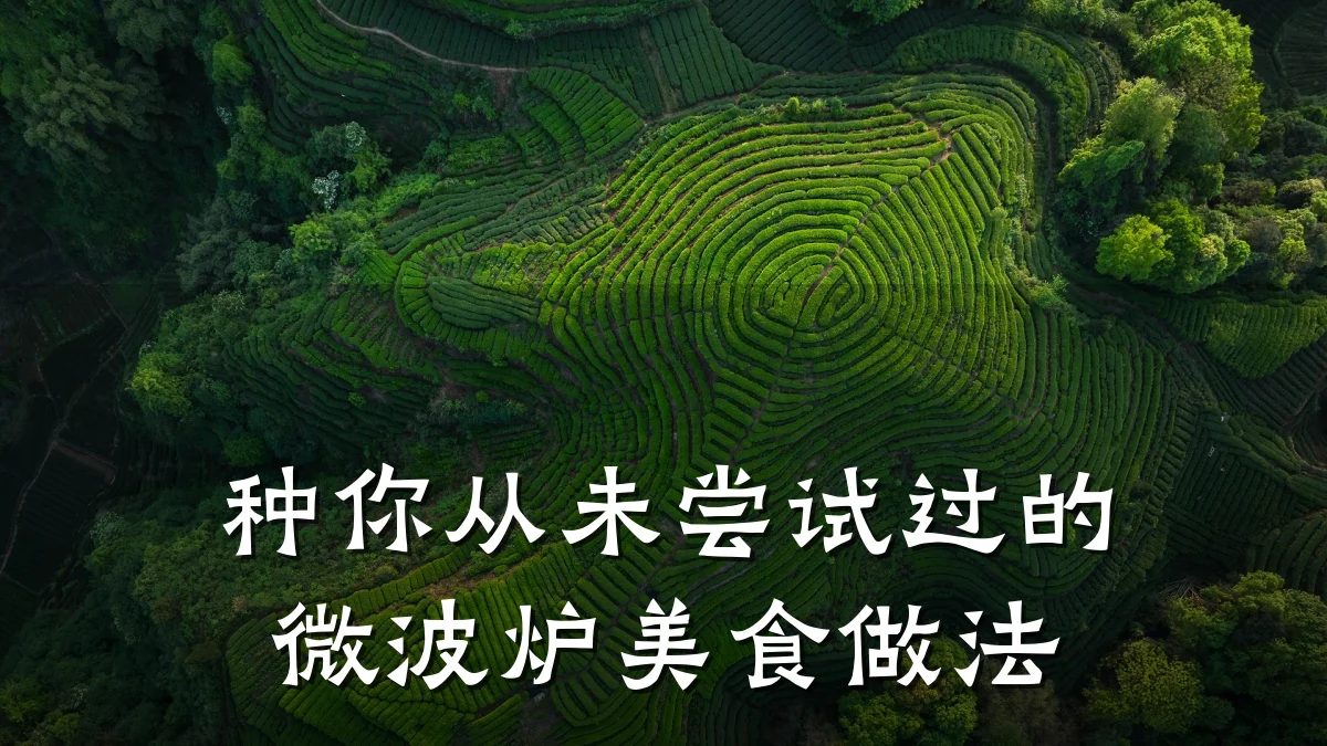 种你从未尝试过的微波炉美食做法