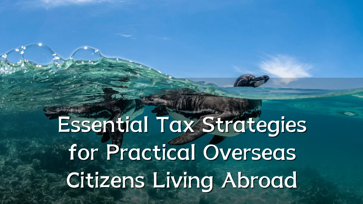 Essential Tax Strategies for Practical Overseas Citizens Living Abroad