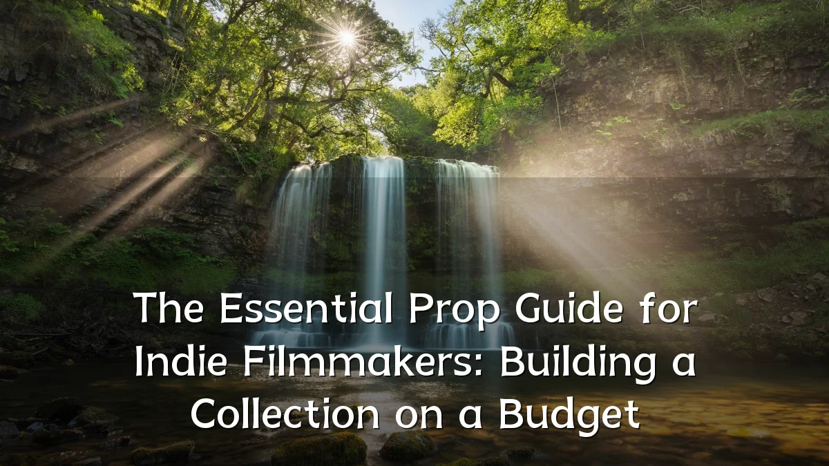 The Essential Prop Guide for Indie Filmmakers: Building a Collection on a Budget