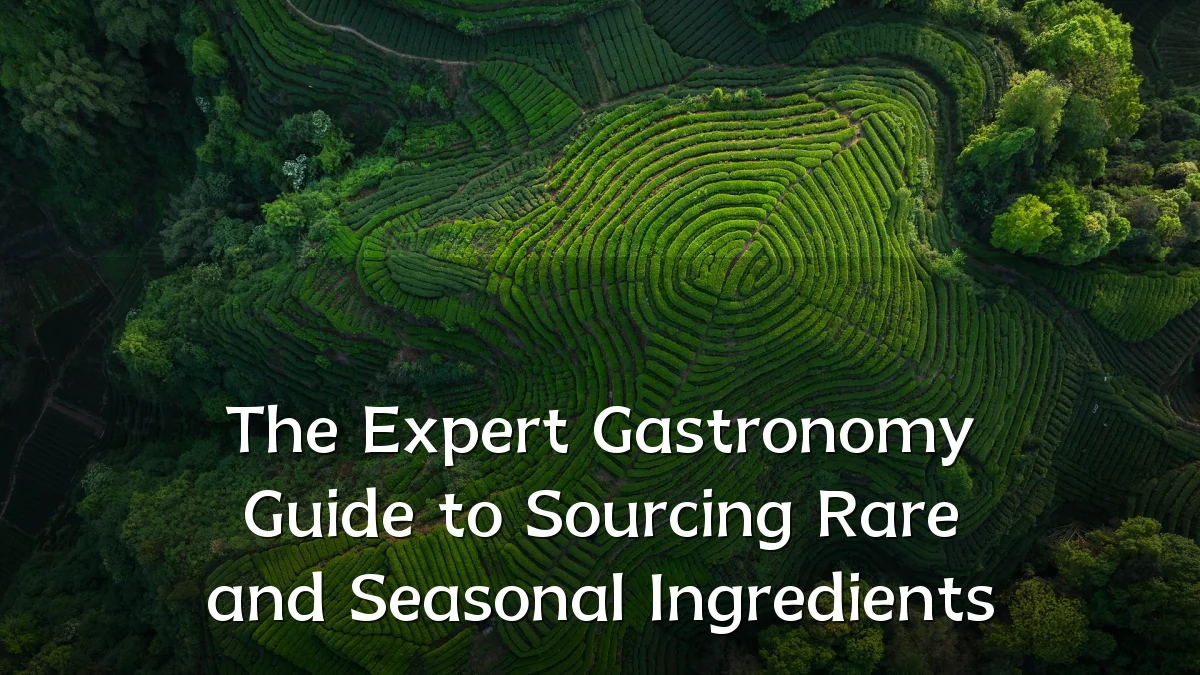 The Expert Gastronomy Guide to Sourcing Rare and Seasonal Ingredients