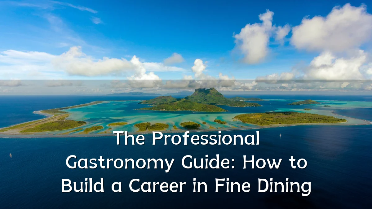 The Professional Gastronomy Guide: How to Build a Career in Fine Dining