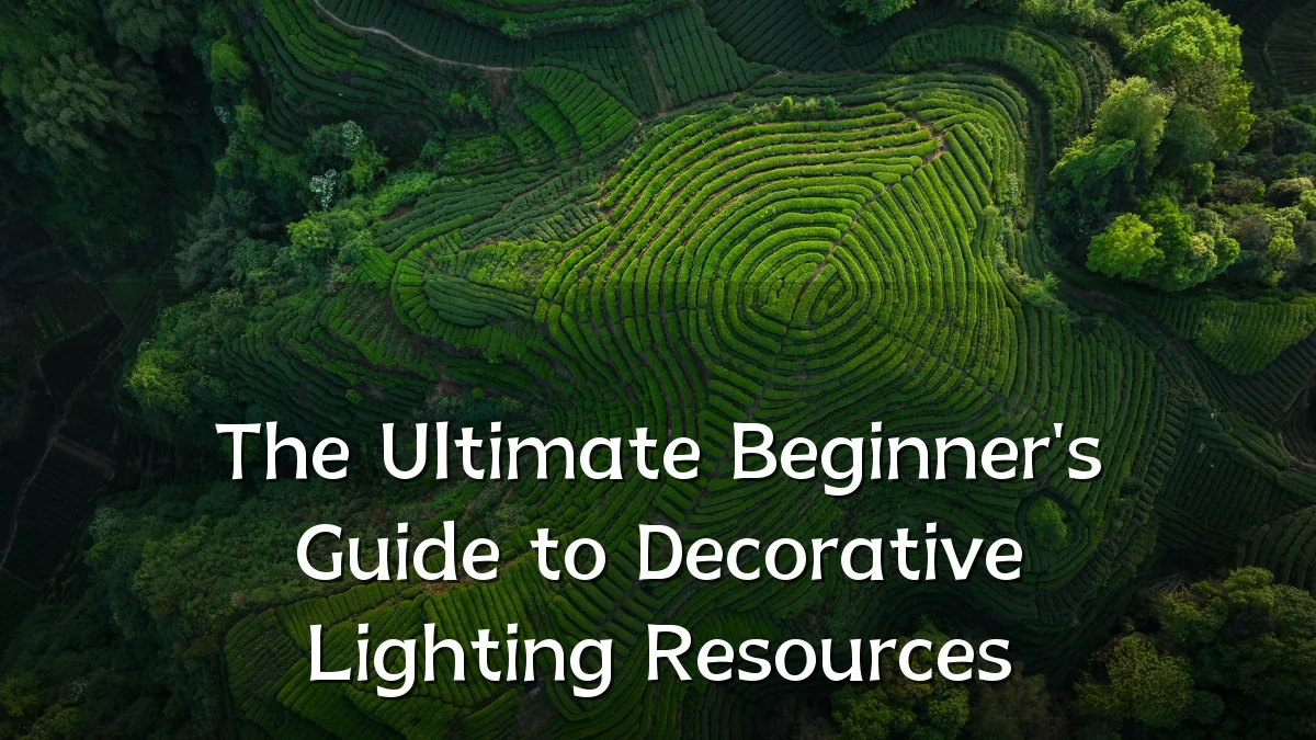 The Ultimate Beginner's Guide to Decorative Lighting Resources