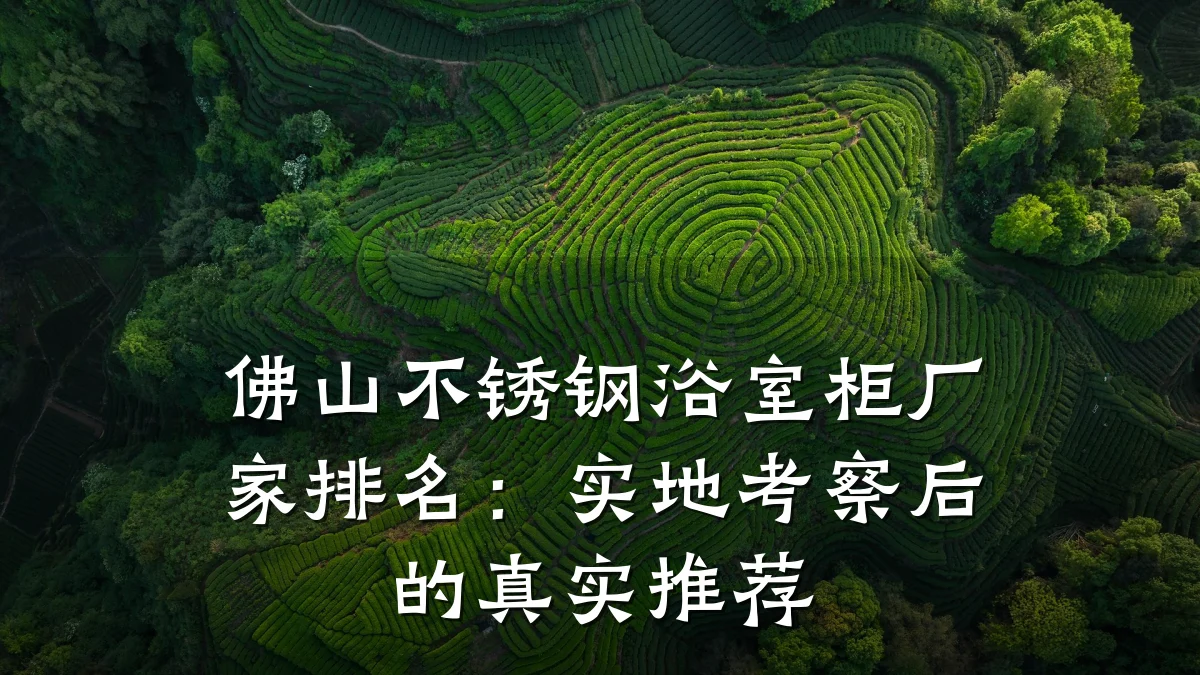 佛山不锈钢浴室柜厂家排名:实地考察后的真实推荐