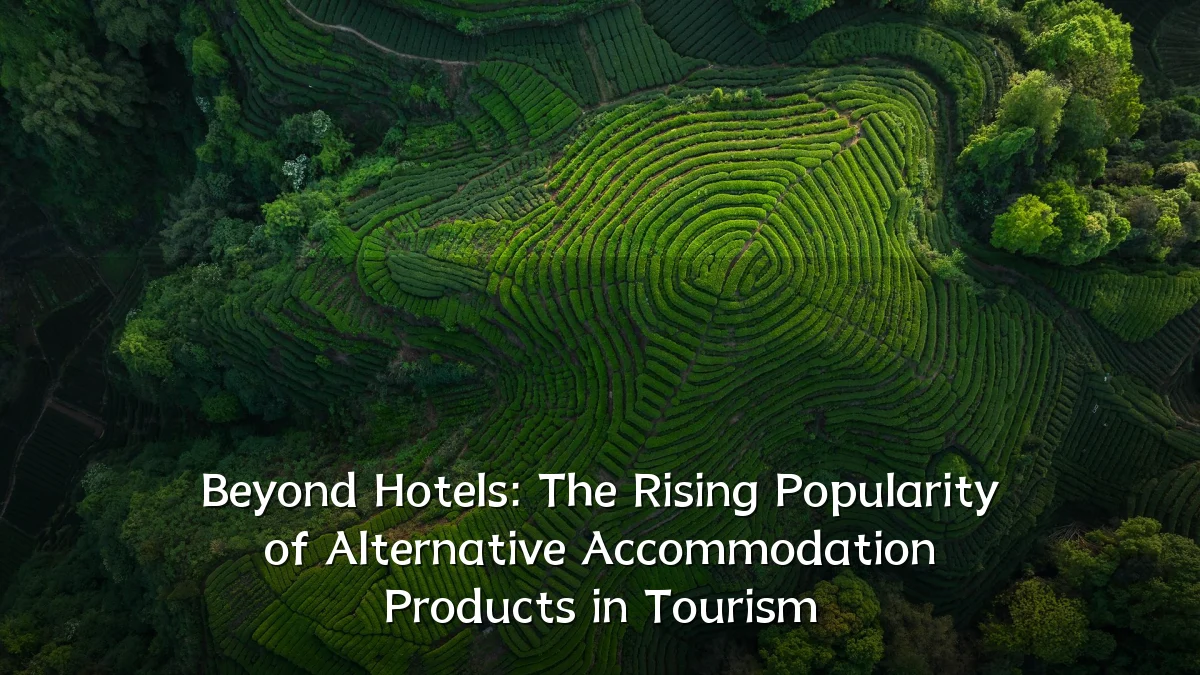 Beyond Hotels: The Rising Popularity of Alternative Accommodation Products in Tourism