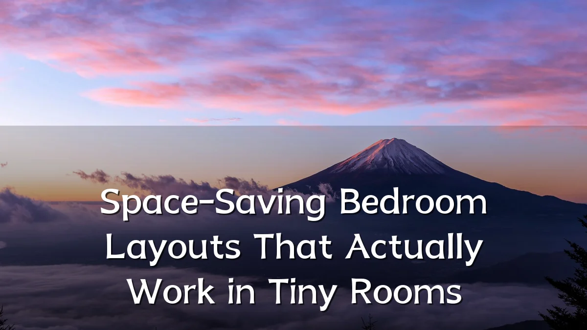 Space-Saving Bedroom Layouts That Actually Work in Tiny Rooms