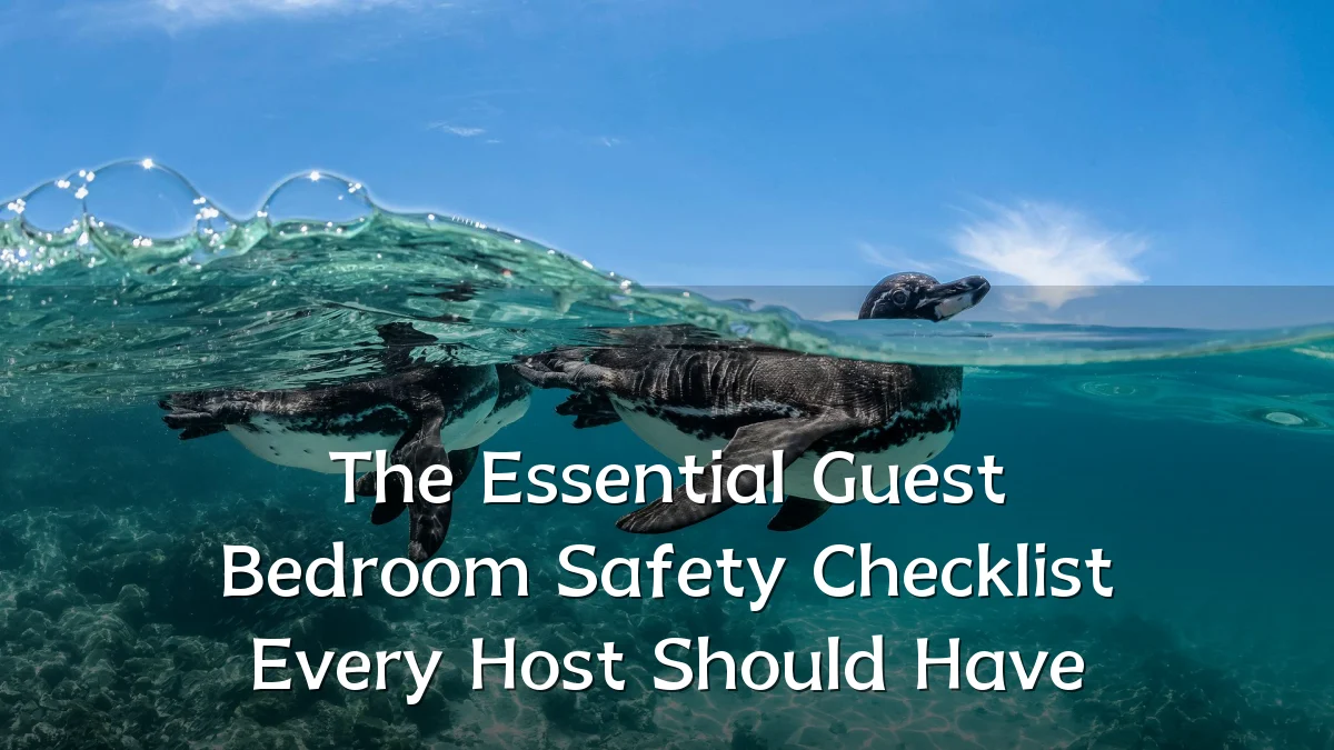 The Essential Guest Bedroom Safety Checklist Every Host Should Have